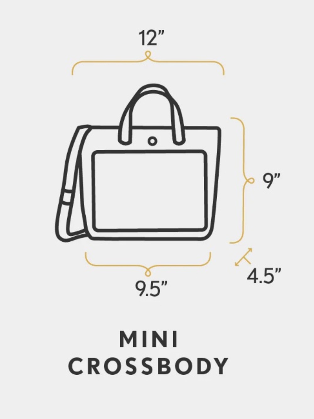 Portland Leather Goods Mini Crossbody Tote - Picture 15 of 16